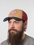 Бейсболка STETSON арт. 7721178 BASEBALL CAP VINTAGE (светло-коричневый / темно-синий)